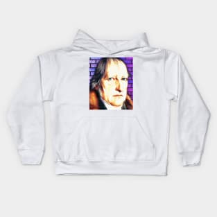 Georg Wilhelm Friedrich Hegel Portrait | Georg Wilhelm Friedrich Hegel Artwork 3 Kids Hoodie